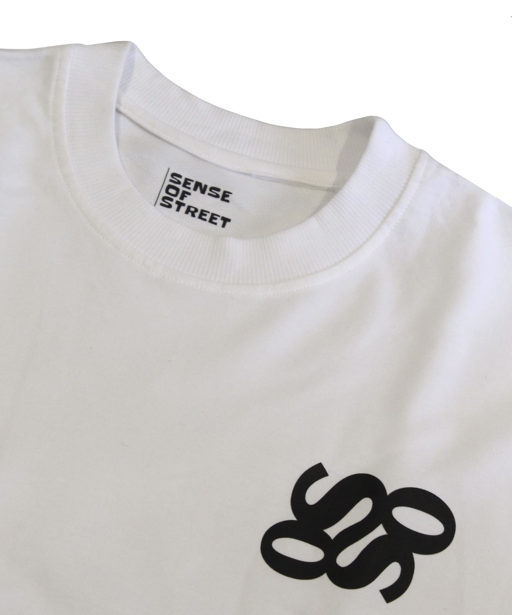 Fearless Tiger oversized streetwear t-shirt – Premium white graphic tee by Sense of Street India.