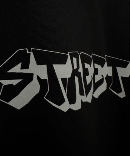 Close-up of 240 GSM French Terry cotton fabric quality - Sense of Street