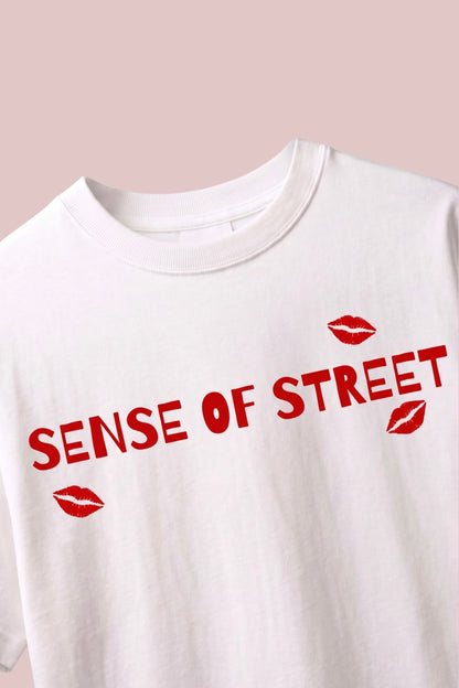 WHITE KISS CHAOS T-SHIRT